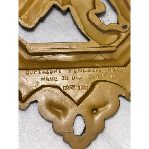 MCM Homco Syroco Musical Instruments Wall Decor Set Of 4 Hollywood Regency Dart - Picture 6 of 9